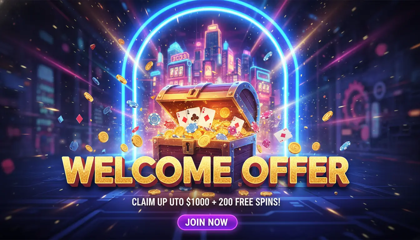 B casino welcome offer