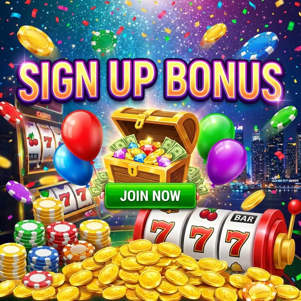 B casino sign up bonus